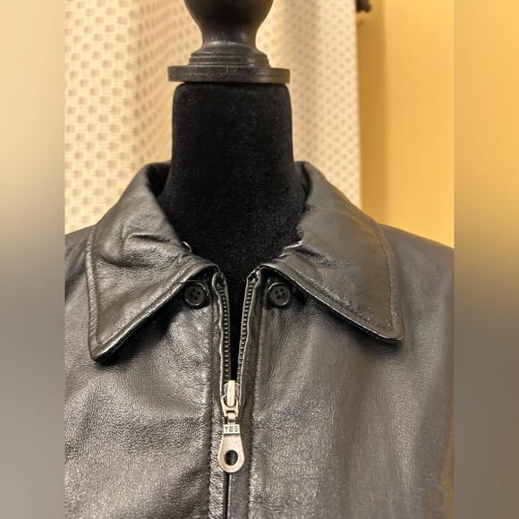 Jacqueline Ferrar Women's Black Leather Jacket - Picture 3 of 8